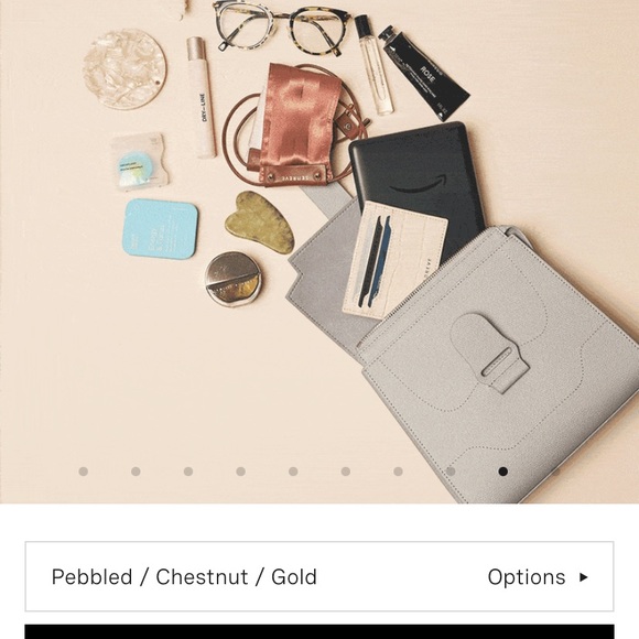 NWT Senreve Alunna convertible bag in Chestnut pebbled leather - Picture 11 of 13